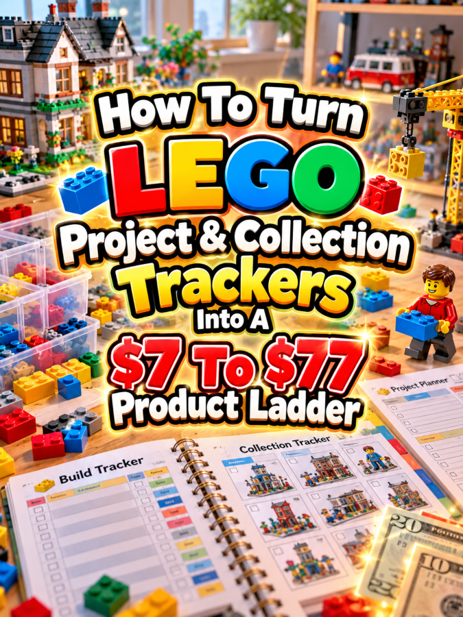 How To Turn LEGO Project & Collection Trackers Into A  To  Product Ladder