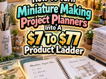How To Turn Miniature Making Project Planners Into A To Product Ladder How To Turn Miniature Making Project Planners Into A To Product Ladder