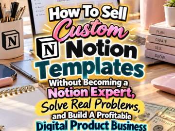 How To Sell Custom Notion Templates Without Becoming a Notion Expert, Solve Real Problems, and Build A Profitable Digital Product Business How To Sell Custom Notion Templates Without Becoming a Notion Expert, Solve Real Problems, and Build A Profitable Digital Product Business