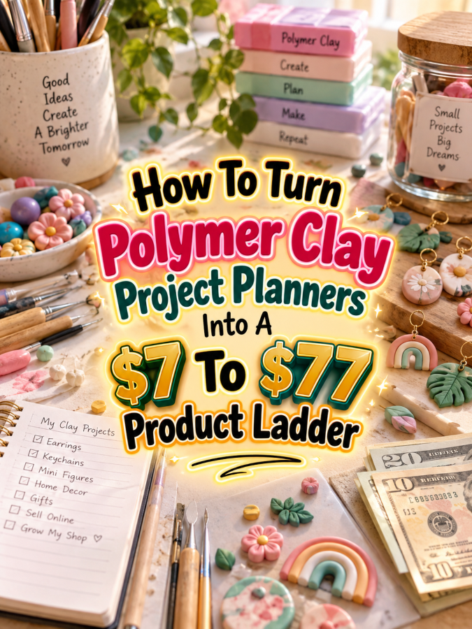 How To Turn Polymer Clay Project Planners Into A To Product Ladder How To Turn Polymer Clay Project Planners Into A To Product Ladder