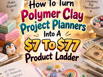 How To Turn Polymer Clay Project Planners Into A To Product Ladder How To Turn Polymer Clay Project Planners Into A To Product Ladder