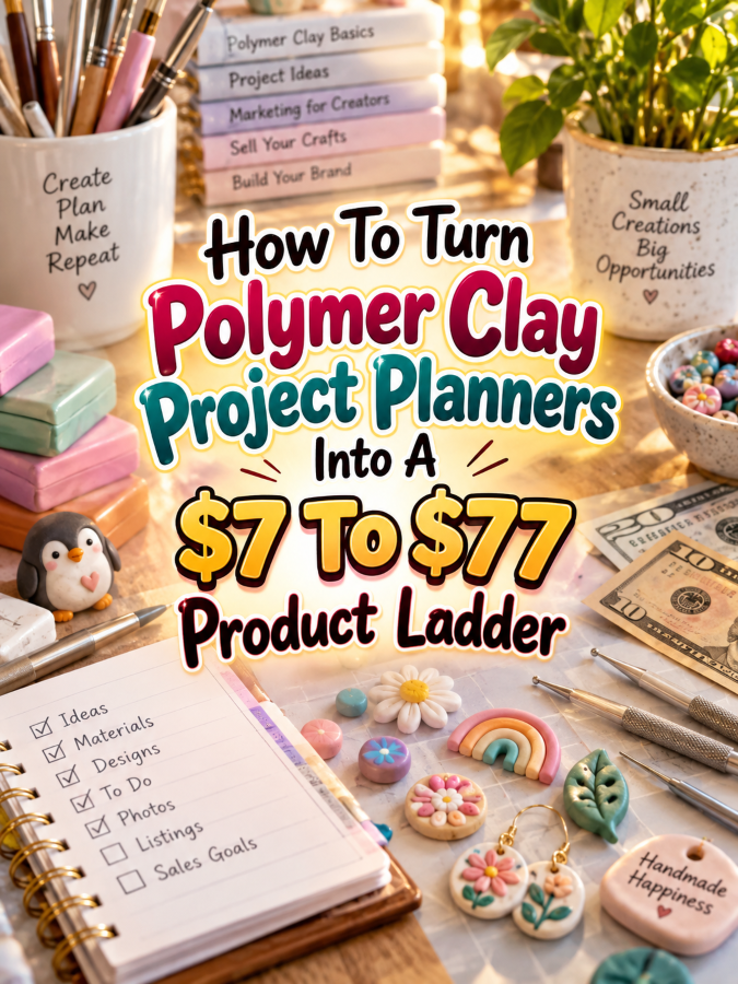 How To Turn Polymer Clay Project Planners Into A To Product Ladder How To Turn Polymer Clay Project Planners Into A To Product Ladder