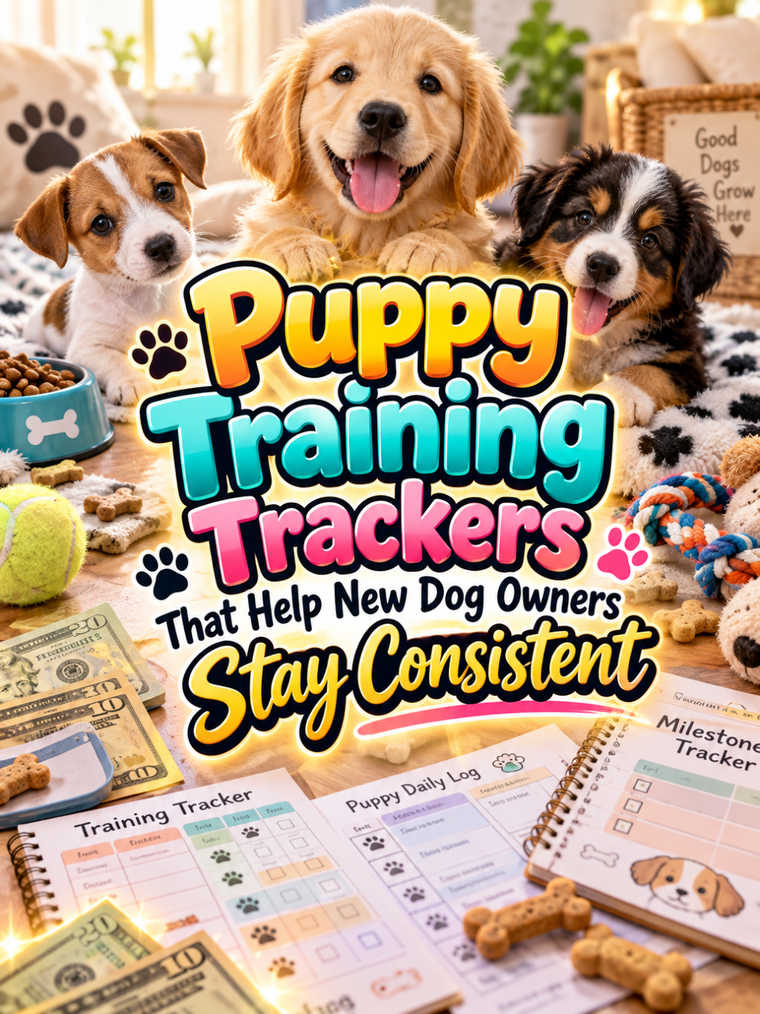 Puppy Training Trackers That Help New Dog Owners Stay Consistent Puppy Training Trackers That Help New Dog Owners Stay Consistent