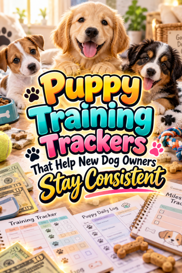 Puppy Training Trackers That Help New Dog Owners Stay Consistent