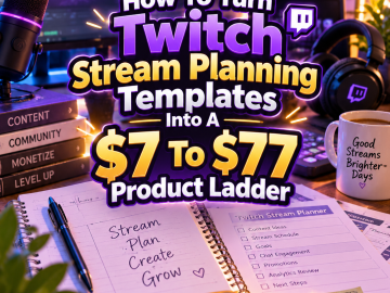 How To Turn Twitch Stream Planning Templates Into A  To  Product Ladder