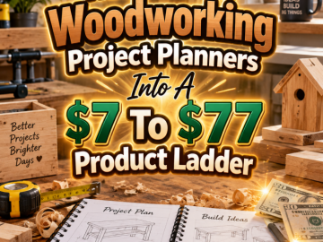 How To Turn Woodworking Project Planners Into A  To  Product Ladder