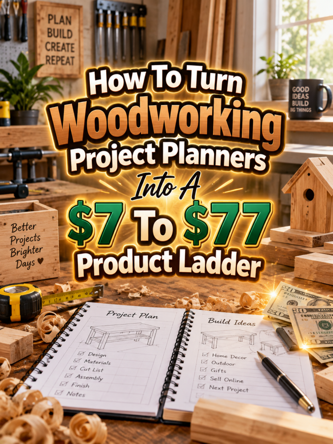 How To Turn Woodworking Project Planners Into A To Product Ladder How To Turn Woodworking Project Planners Into A To Product Ladder
