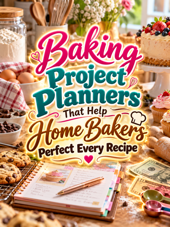 Baking Project Planners That Help Home Bakers Perfect Every Recipe Baking Project Planners That Help Home Bakers Perfect Every Recipe