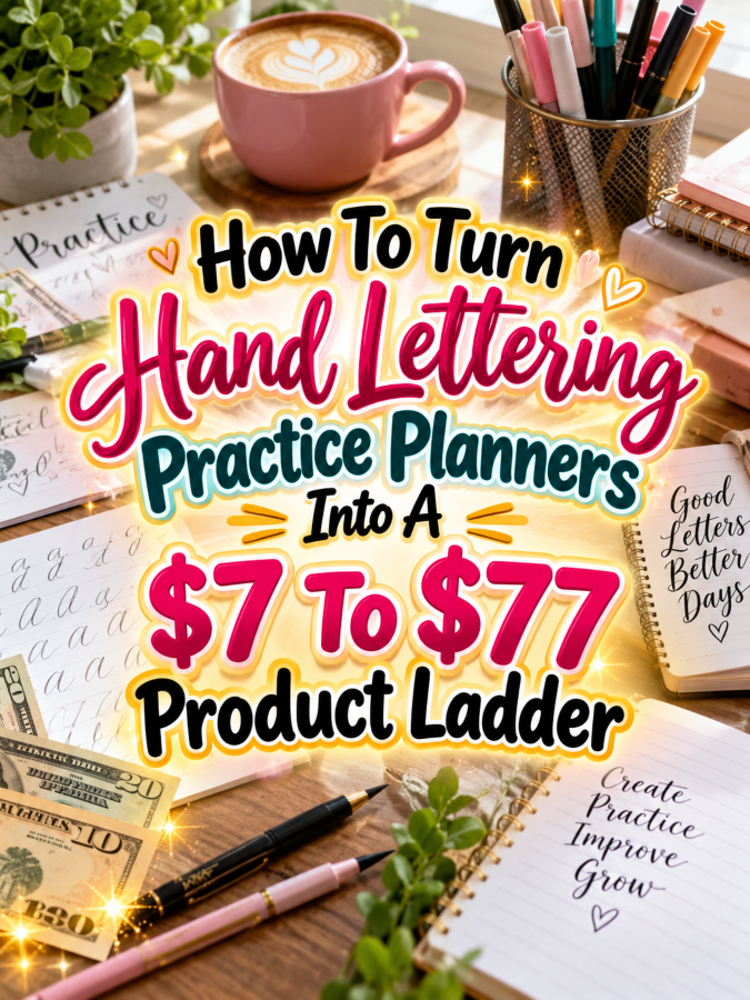How To Turn Hand Lettering Practice Planners Into A To Product Ladder How To Turn Hand Lettering Practice Planners Into A To Product Ladder